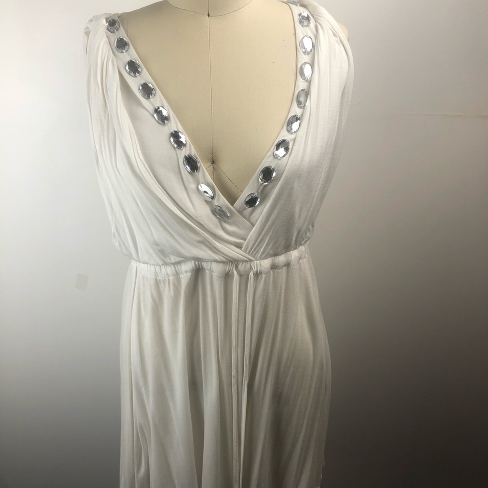 Bcbg maxazria  women top white size-M without-tags
